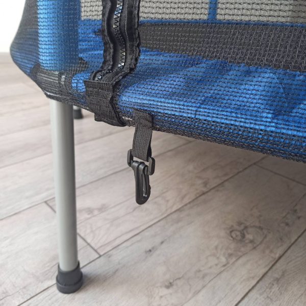 Батут-манеж 140 см с внешней сеткой / Безопасный и устойчивый